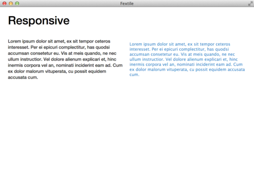 Sample 2 - Wider screen