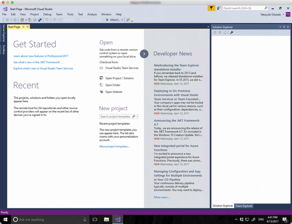 Windowsデスクトップ環境