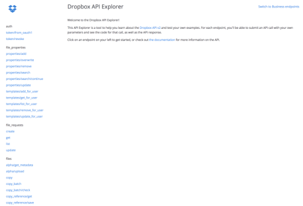 API Explorer