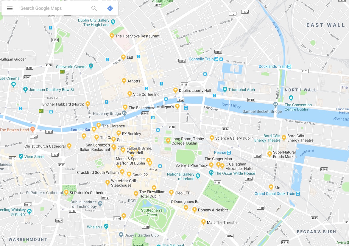 Google Mapsでのスター