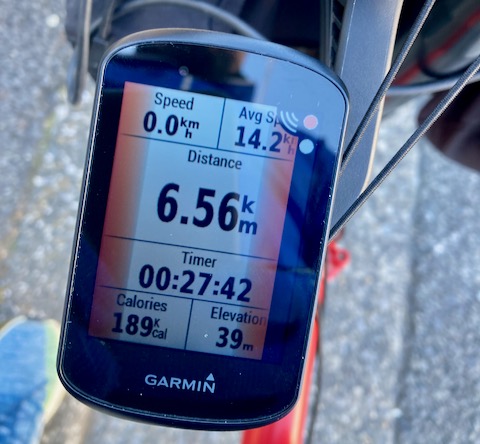 Garmin Edge 530とVarita RTL515